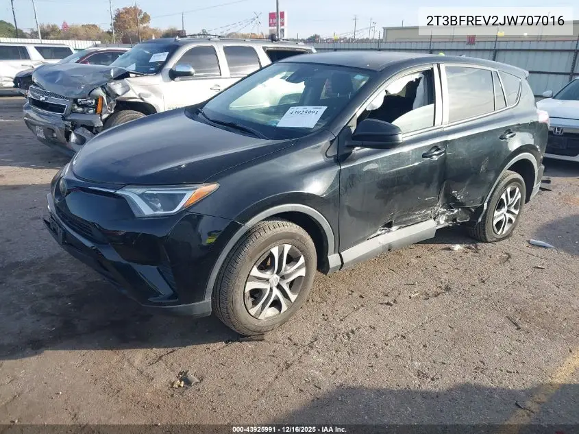2T3BFREV2JW707016 2018 Toyota Rav4 Le