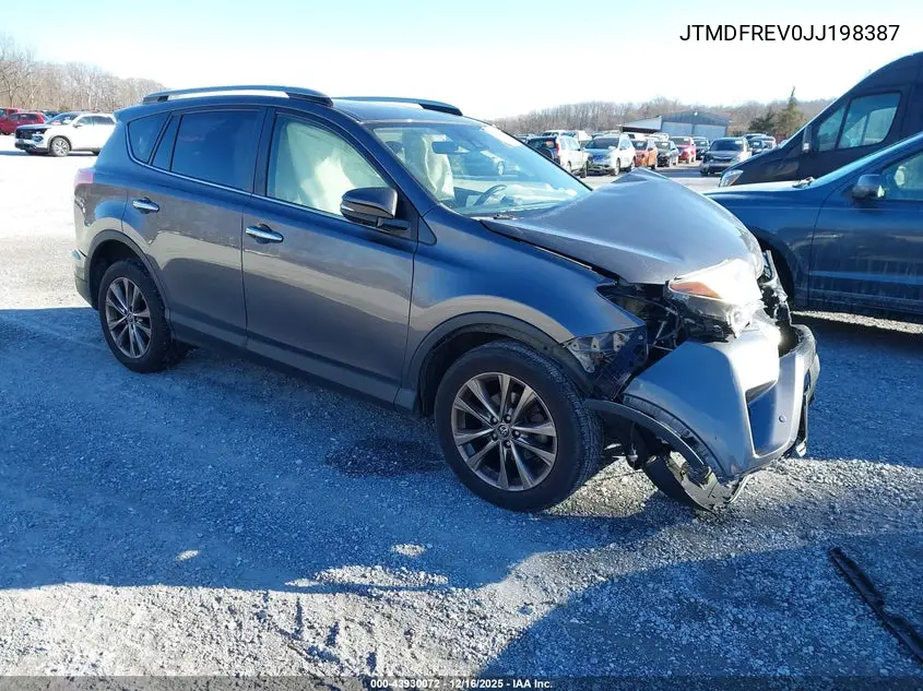 JTMDFREV0JJ198387 2018 Toyota Rav4 Limited