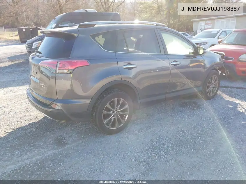 JTMDFREV0JJ198387 2018 Toyota Rav4 Limited