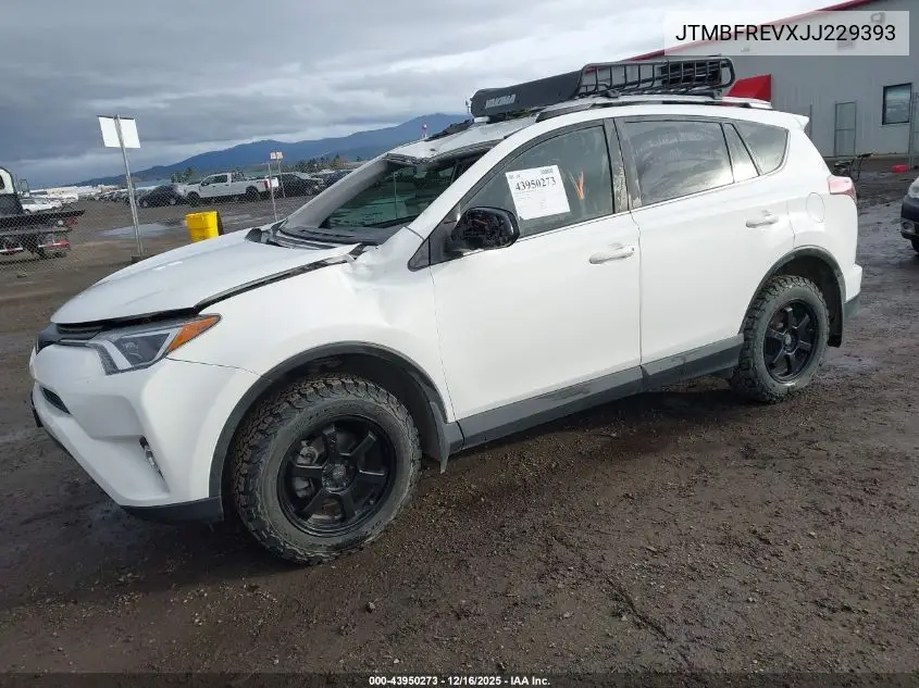 JTMBFREVXJJ229393 2018 Toyota Rav4 Le
