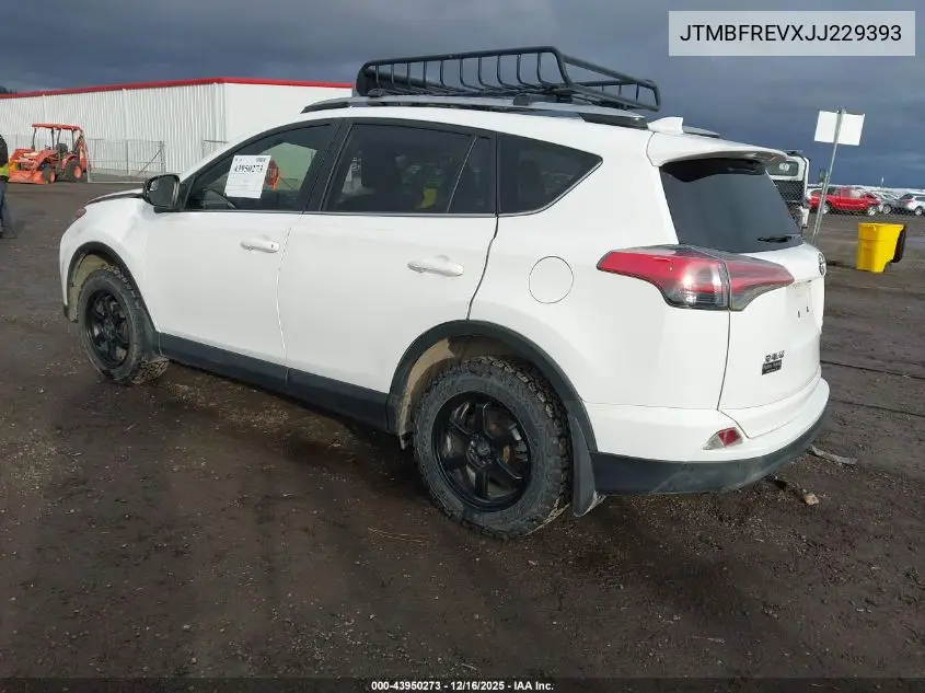 JTMBFREVXJJ229393 2018 Toyota Rav4 Le