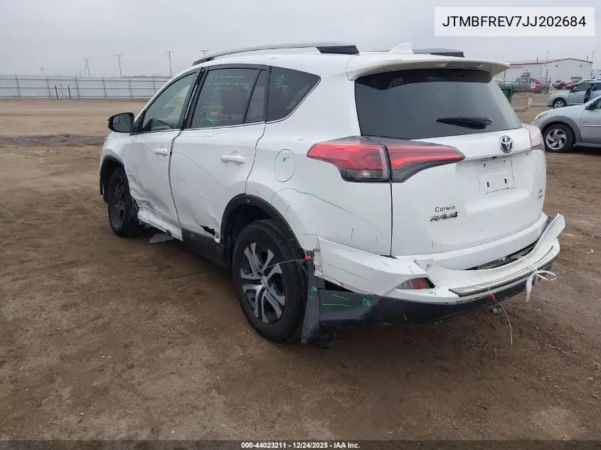 JTMBFREV7JJ202684 2018 Toyota Rav4 Le