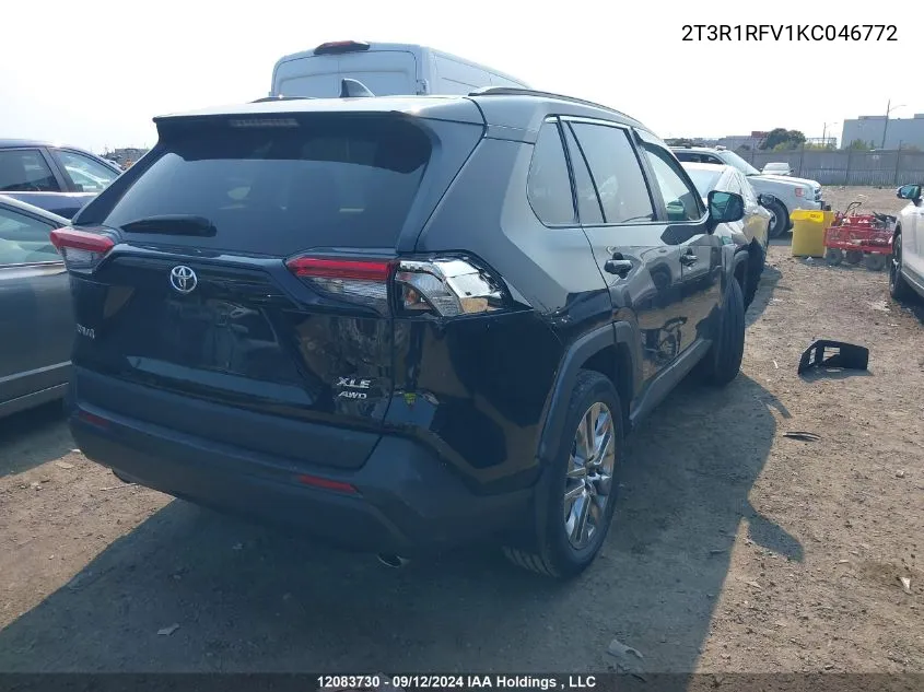 2T3R1RFV1KC046772 2019 Toyota Rav4