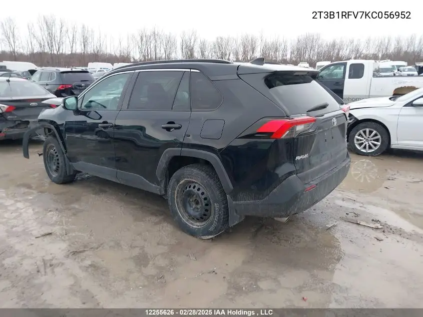 2T3B1RFV7KC056952 2019 Toyota Rav4 Le