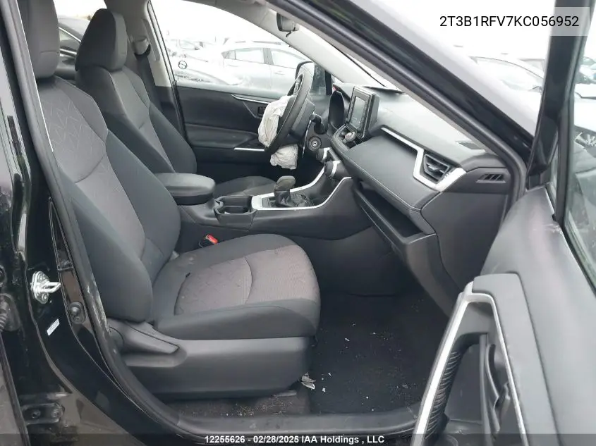 2T3B1RFV7KC056952 2019 Toyota Rav4 Le
