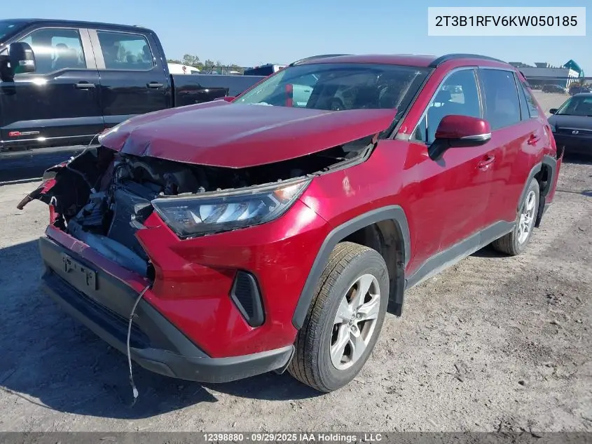 2T3B1RFV6KW050185 2019 Toyota Rav4 Le