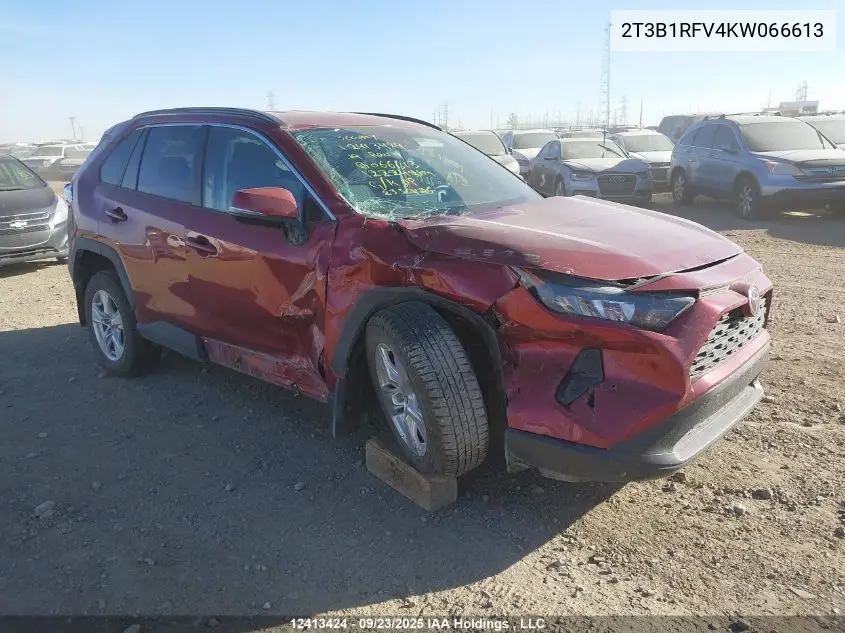 2T3B1RFV4KW066613 2019 Toyota Rav4 Le