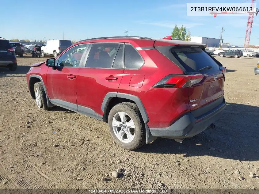 2T3B1RFV4KW066613 2019 Toyota Rav4 Le