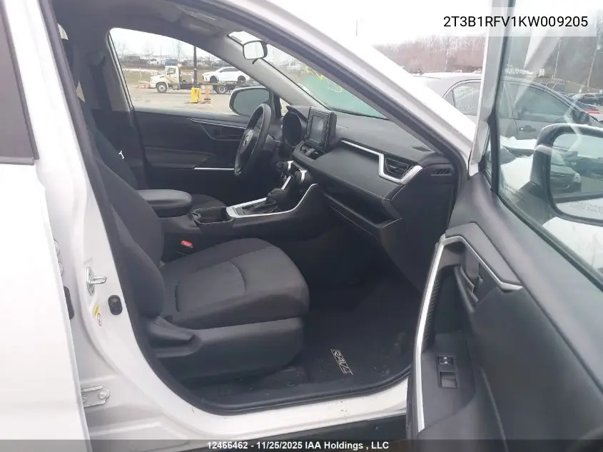 2T3B1RFV1KW009205 2019 Toyota Rav4 Le