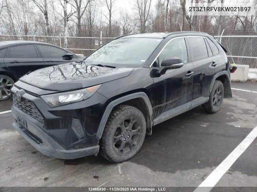 2T3Z1RFV8KW021897 2019 Toyota Rav4