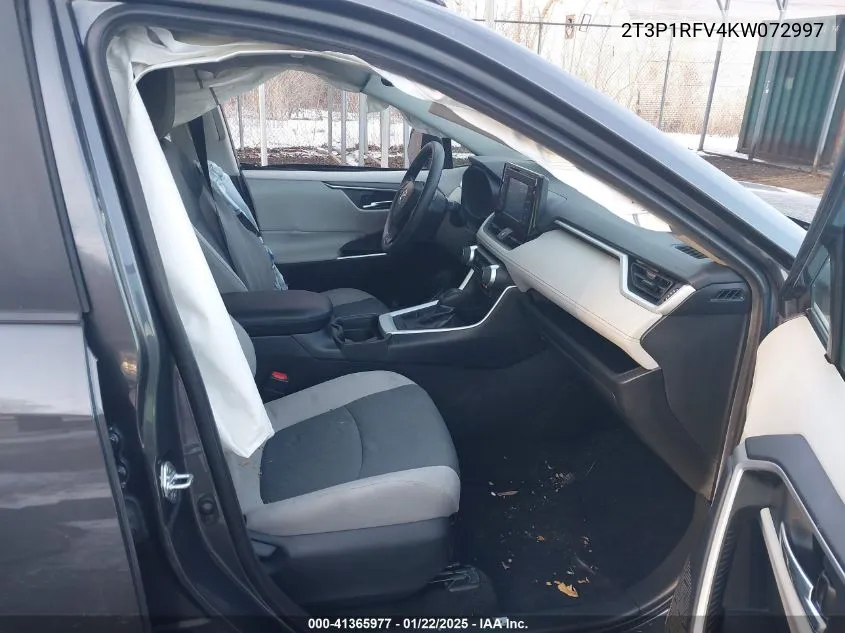 2T3P1RFV4KW072997 2019 Toyota Rav4 Xle