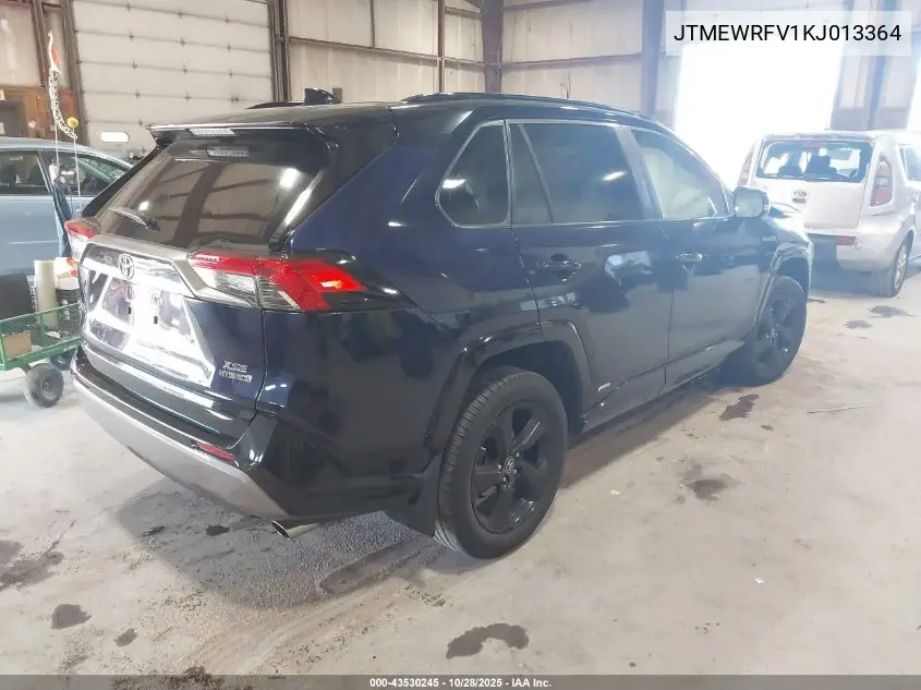 JTMEWRFV1KJ013364 2019 Toyota Rav4 Hybrid Xse