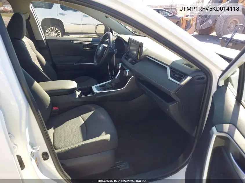 JTMP1RFV5KD014118 2019 Toyota Rav4 Xle