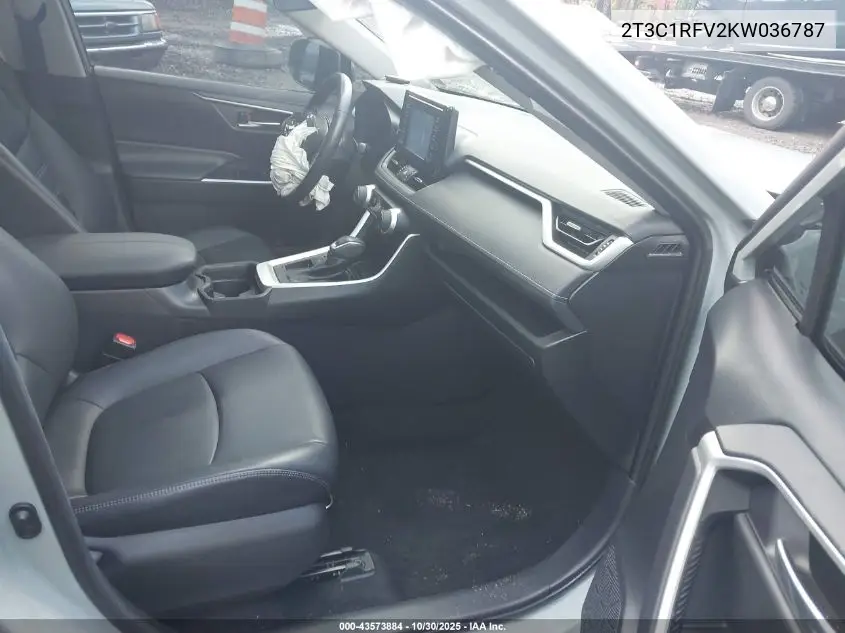 2T3C1RFV2KW036787 2019 Toyota Rav4 Xle Premium