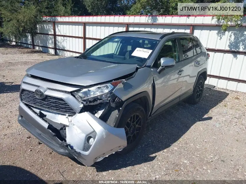 JTMW1RFV1KJ001220 2019 Toyota Rav4 Xle