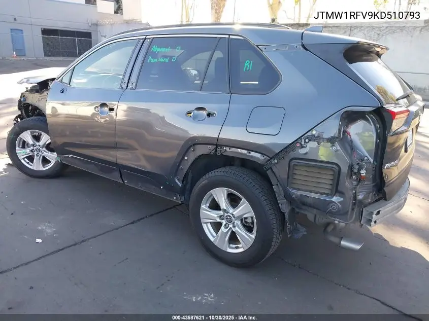 JTMW1RFV9KD510793 2019 Toyota Rav4 Xle