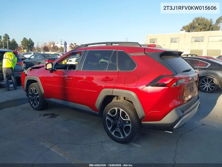 2T3J1RFV0KW015606 2019 Toyota Rav4 Adventure