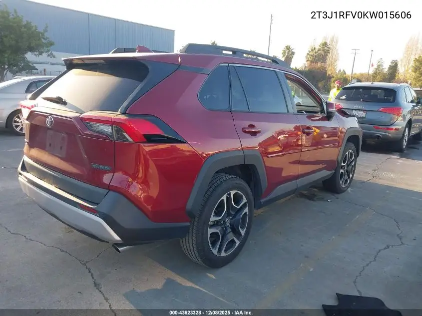 2T3J1RFV0KW015606 2019 Toyota Rav4 Adventure