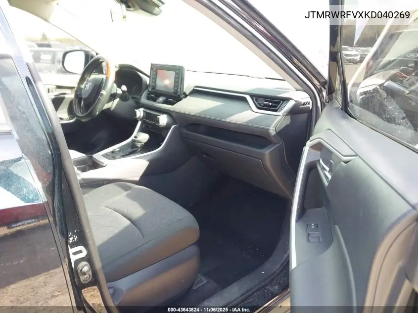 JTMRWRFVXKD040269 2019 Toyota Rav4 Hybrid Xle