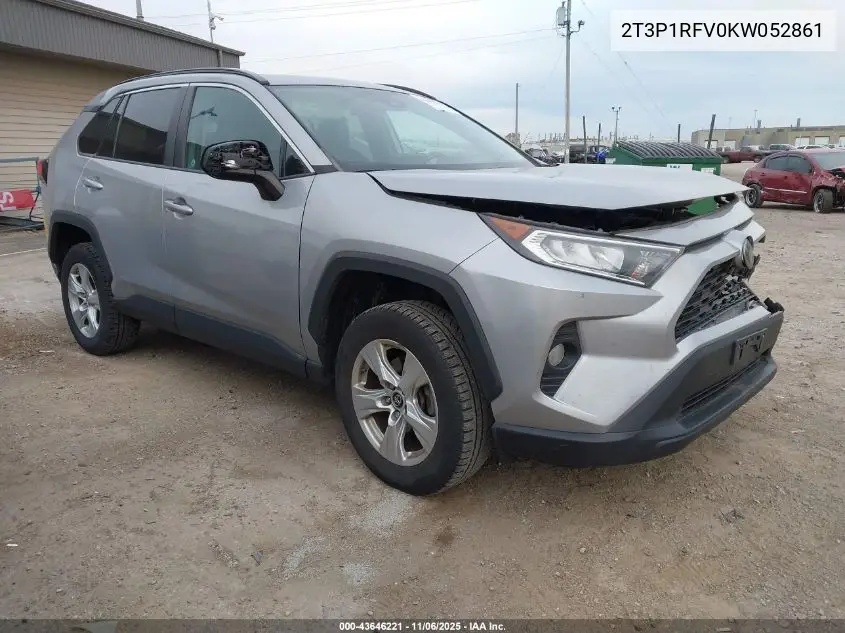 2T3P1RFV0KW052861 2019 Toyota Rav4 Xle