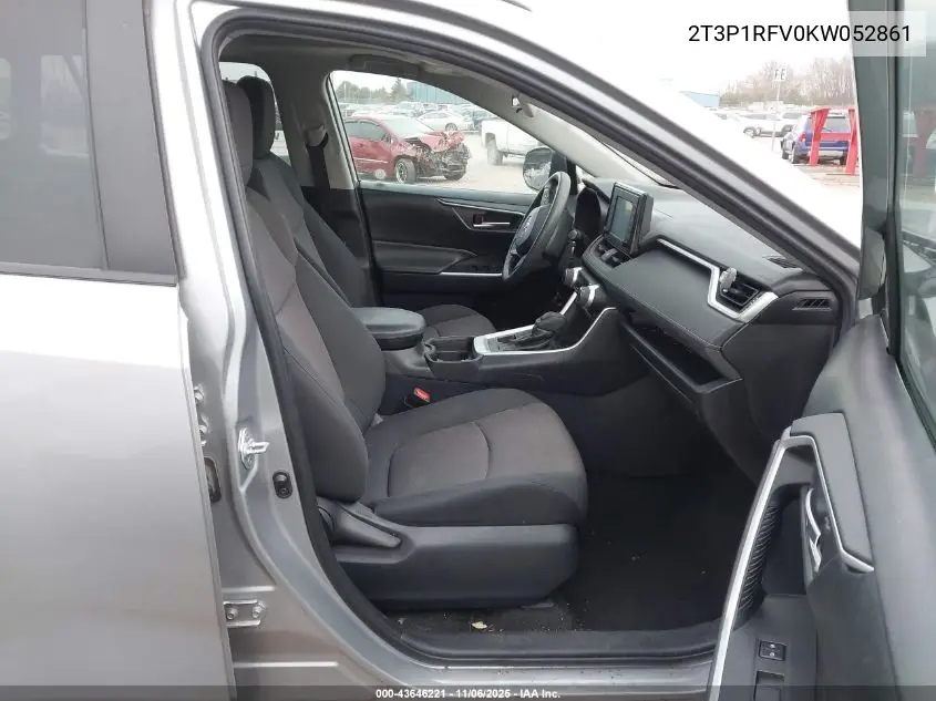 2T3P1RFV0KW052861 2019 Toyota Rav4 Xle