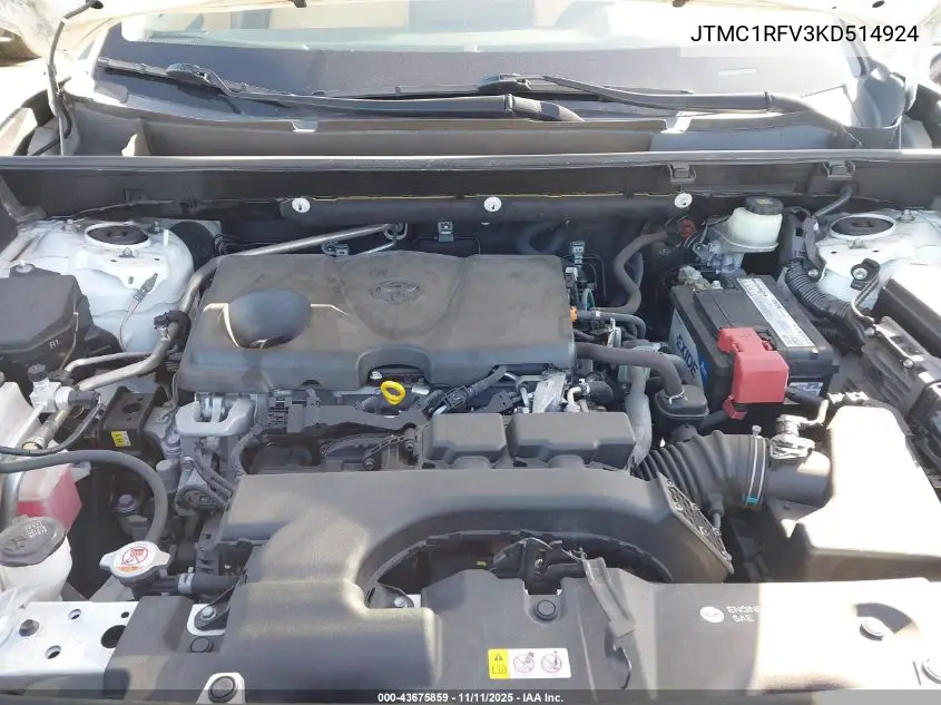 JTMC1RFV3KD514924 2019 Toyota Rav4 Xle Premium