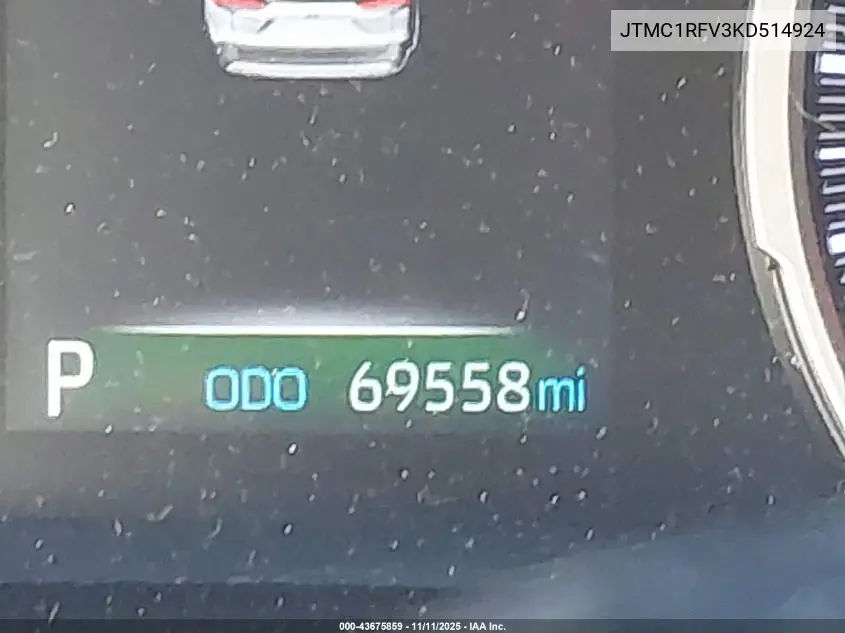 JTMC1RFV3KD514924 2019 Toyota Rav4 Xle Premium