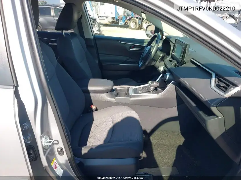 JTMP1RFV0KD022210 2019 Toyota Rav4 Xle