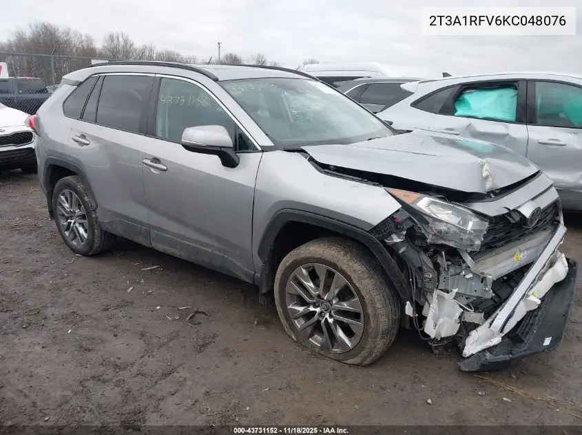 2T3A1RFV6KC048076 2019 Toyota Rav4 Xle Premium