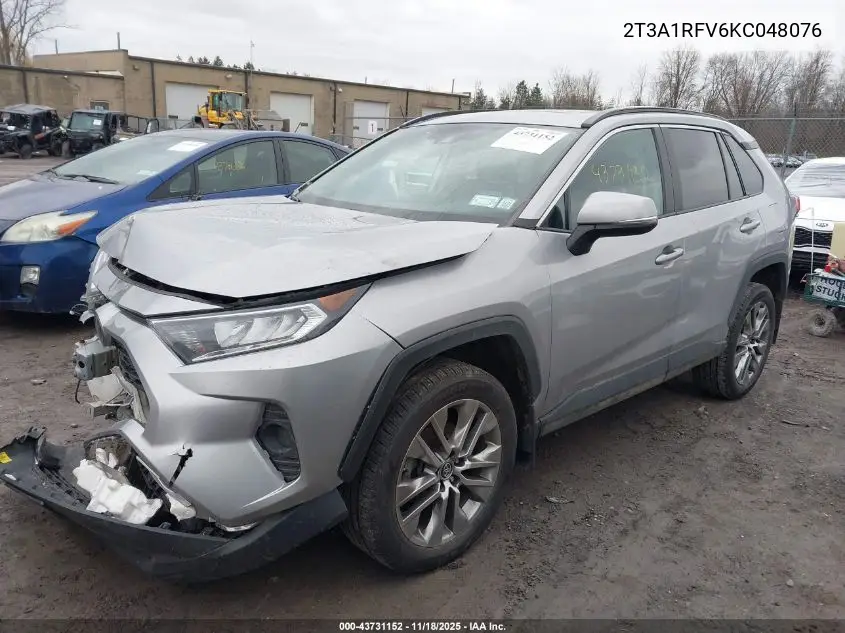 2T3A1RFV6KC048076 2019 Toyota Rav4 Xle Premium