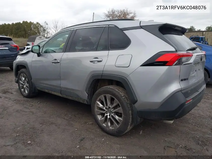 2T3A1RFV6KC048076 2019 Toyota Rav4 Xle Premium