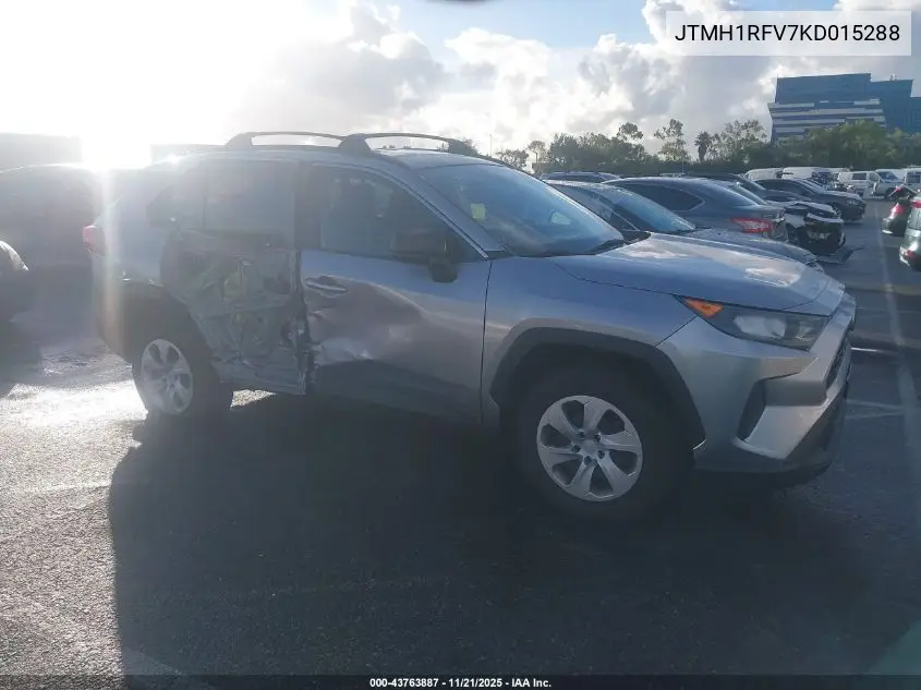 JTMH1RFV7KD015288 2019 Toyota Rav4 Le