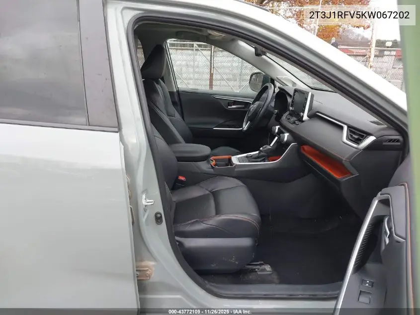 2T3J1RFV5KW067202 2019 Toyota Rav4 Adventure