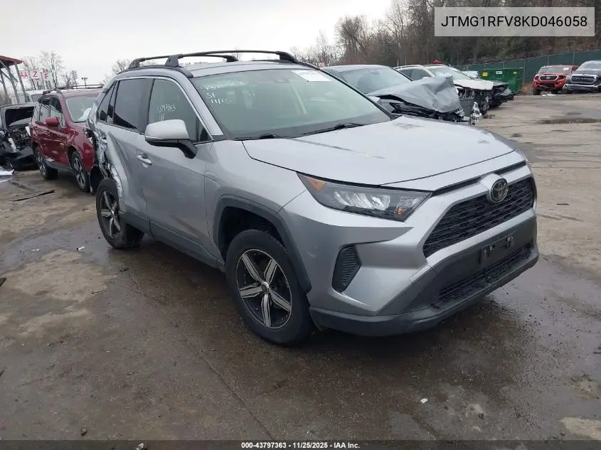 JTMG1RFV8KD046058 2019 Toyota Rav4 Le