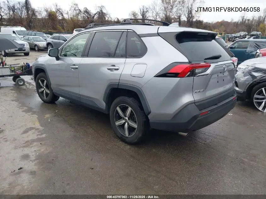 JTMG1RFV8KD046058 2019 Toyota Rav4 Le