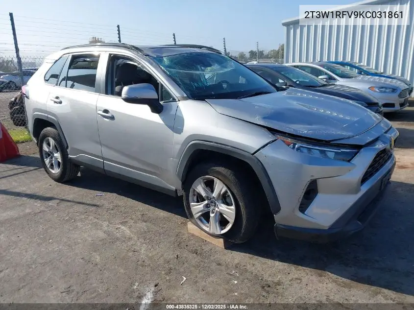 2T3W1RFV9KC031861 2019 Toyota Rav4 Xle