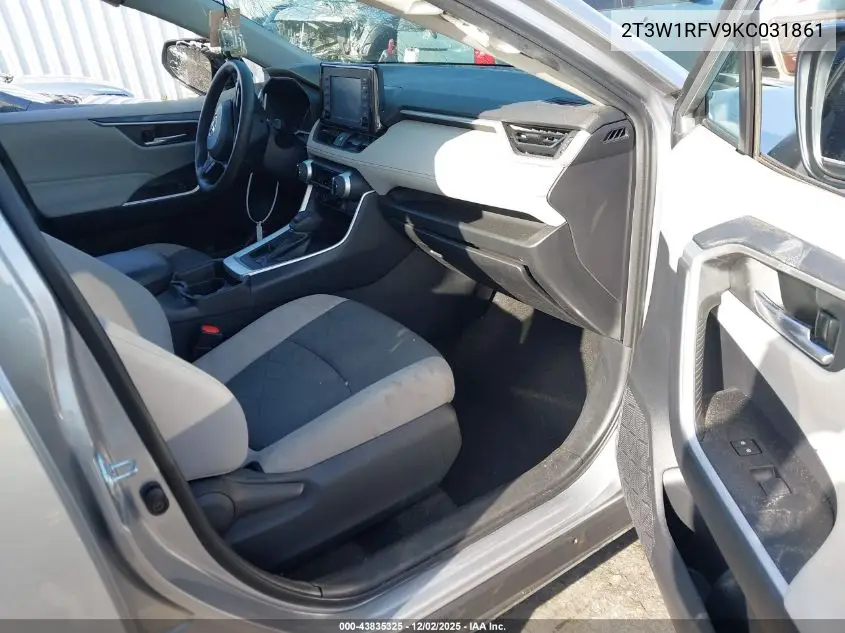 2T3W1RFV9KC031861 2019 Toyota Rav4 Xle