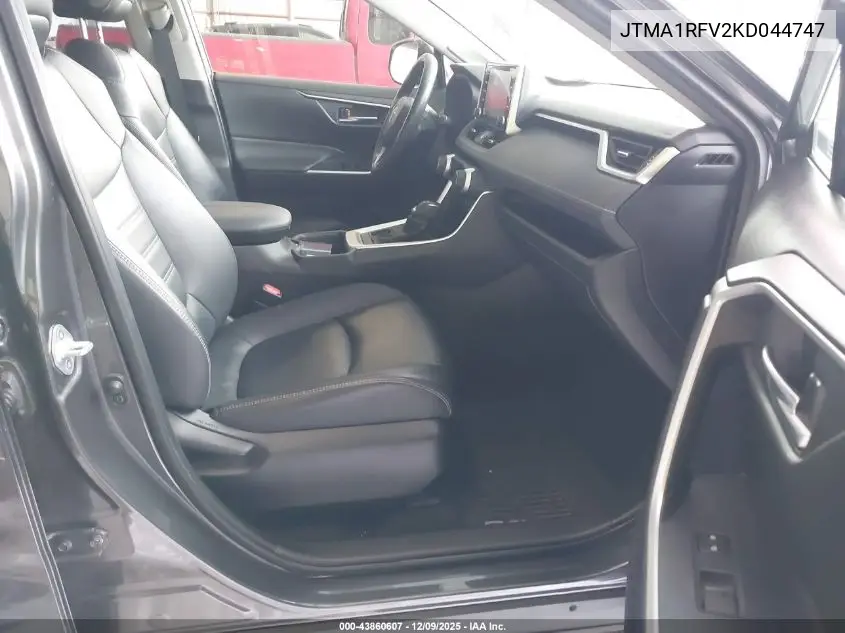 JTMA1RFV2KD044747 2019 Toyota Rav4 Xle Premium