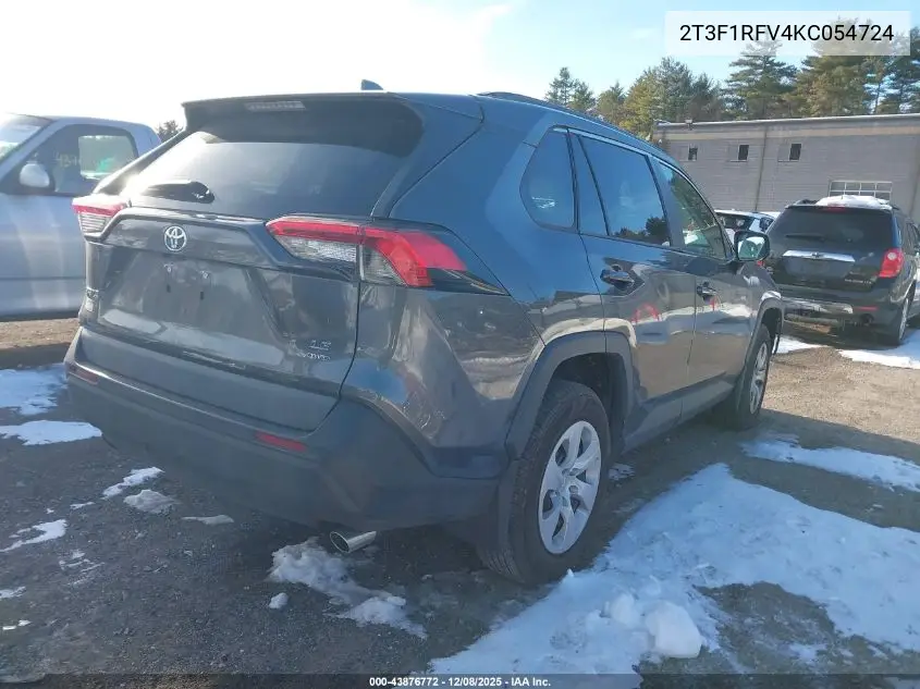 2T3F1RFV4KC054724 2019 Toyota Rav4 Le