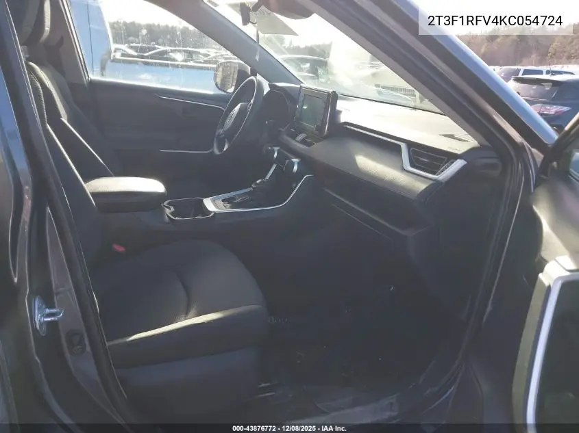2T3F1RFV4KC054724 2019 Toyota Rav4 Le