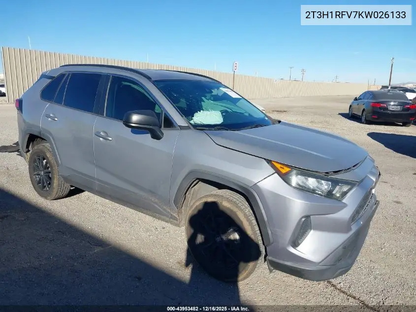 2T3H1RFV7KW026133 2019 Toyota Rav4 Le