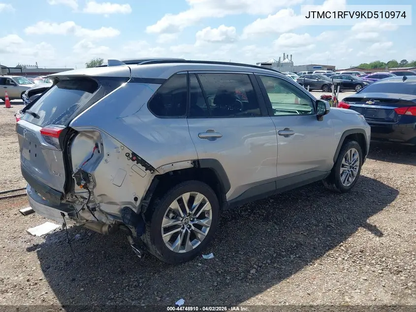 JTMC1RFV9KD510974 2019 Toyota Rav4 Xle Premium