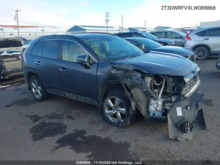 2T3DWRFVXLW088868 2020 Toyota Rav4
