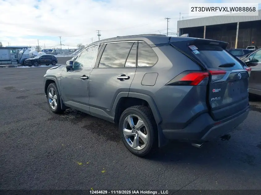 2T3DWRFVXLW088868 2020 Toyota Rav4