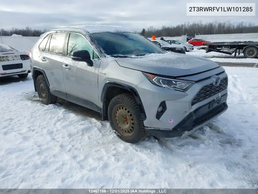 2T3RWRFV1LW101285 2020 Toyota Rav4