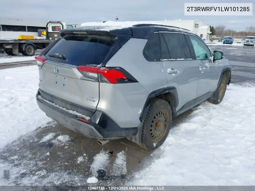 2T3RWRFV1LW101285 2020 Toyota Rav4
