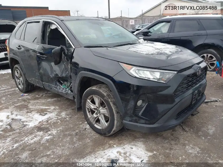 2T3R1RFVXLC085488 2020 Toyota Rav4 Xle