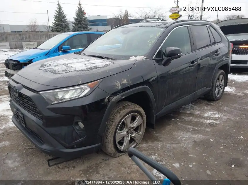 2T3R1RFVXLC085488 2020 Toyota Rav4 Xle