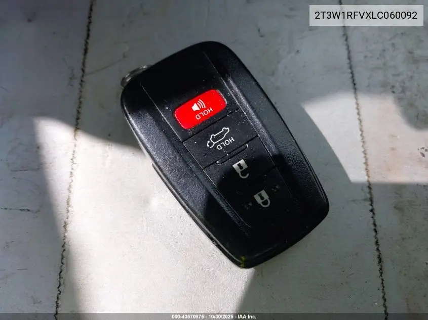 2T3W1RFVXLC060092 2020 Toyota Rav4 Xle