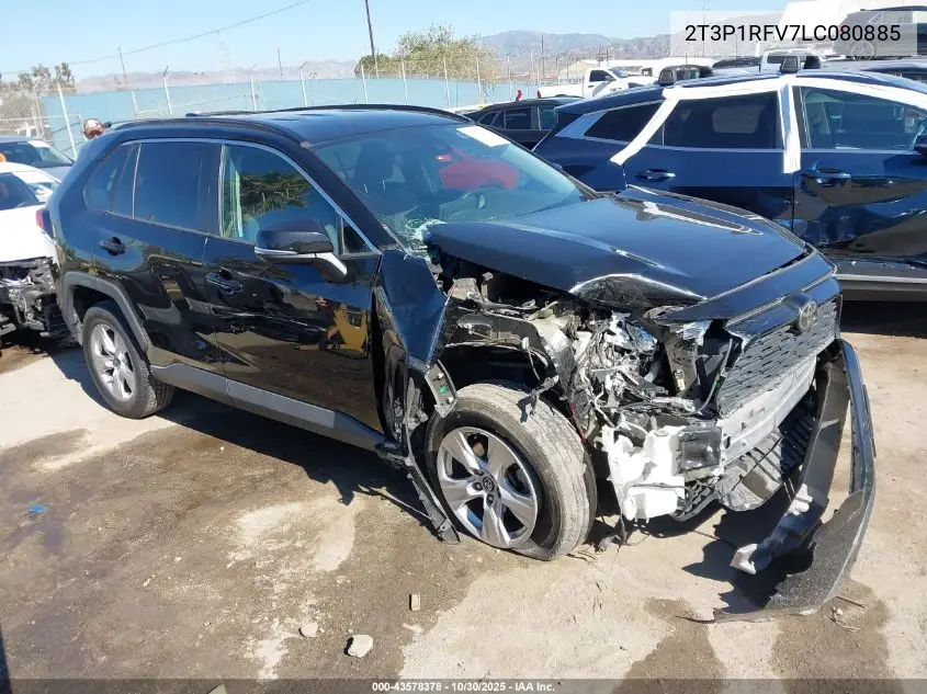 2T3P1RFV7LC080885 2020 Toyota Rav4 Xle